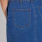 Lysse - Evelina Fringed Denim Pencil Skirt
