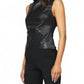 Another Love - Shaunee Faux Leather Top