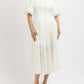 Olivaceous - Wilson Eyelet Midi Dress