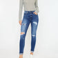 Kancan - High Rise Ankle Skinny Jeans