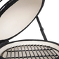 13 Inch Ceramic Kamado Charcoal Grill Black