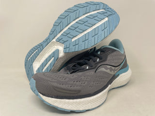 Tênis de corrida Saucony Triumph 19 feminino, liga/pó, tamanho 6,5 B, médio, EUA