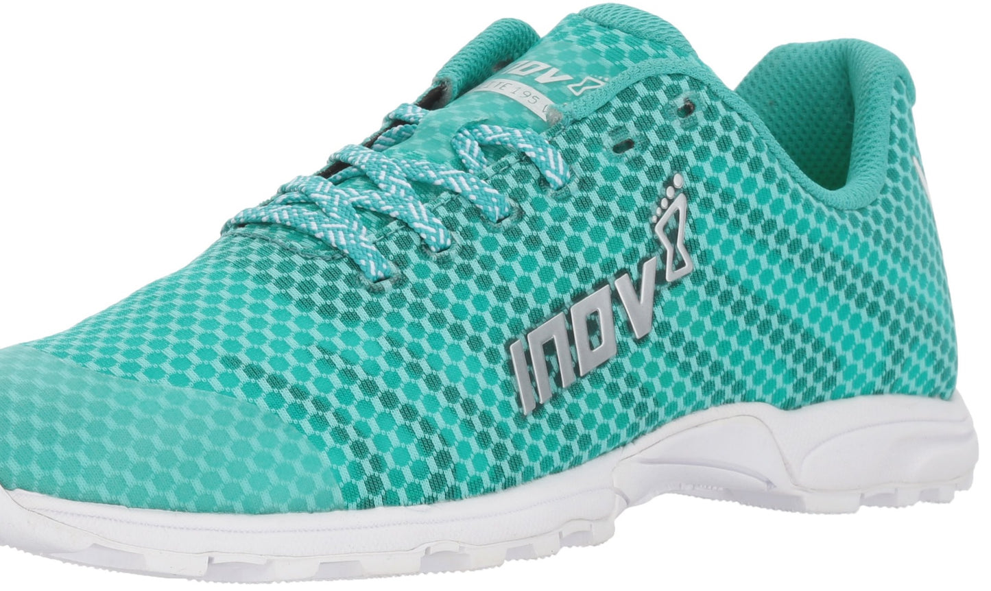 Inov-8 F-Lite 195 V2 Cross Trainer Feminino Azul-petróleo/Branco Tamanho 7 B Médio EUA