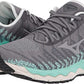 Tênis de corrida Mizuno Wave Sky 4 Knit feminino, Castlerock, marrom, tamanho 11 B, médio, EUA