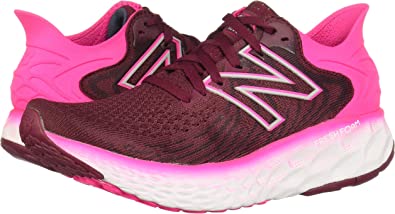 Tênis de corrida feminino New Balance 1080 V11 rosa tamanho 6 B médio EUA