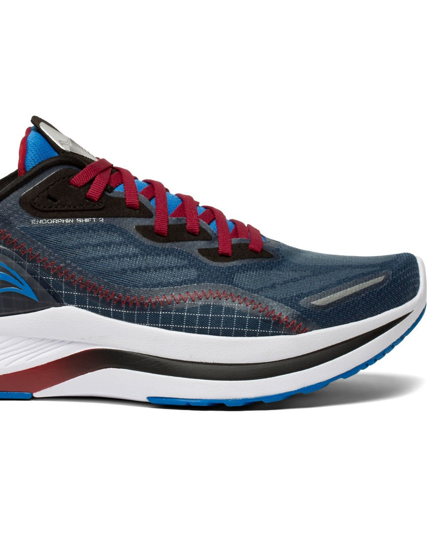 Tênis Saucony Core Endorphin Shift 2 Run Masculino, Space/Mulberry, Tamanho 11 D, Médio, EUA