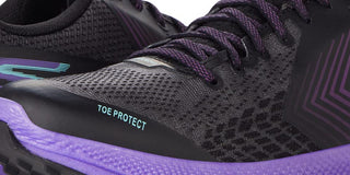 Tênis Skechers Go Run Razor Trail Feminino Preto/Roxo Tamanho 8 B Médio EUA