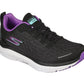Tênis de corrida feminino Skechers Go Run Ride 9, preto, tamanho 9,5 B, médio, EUA