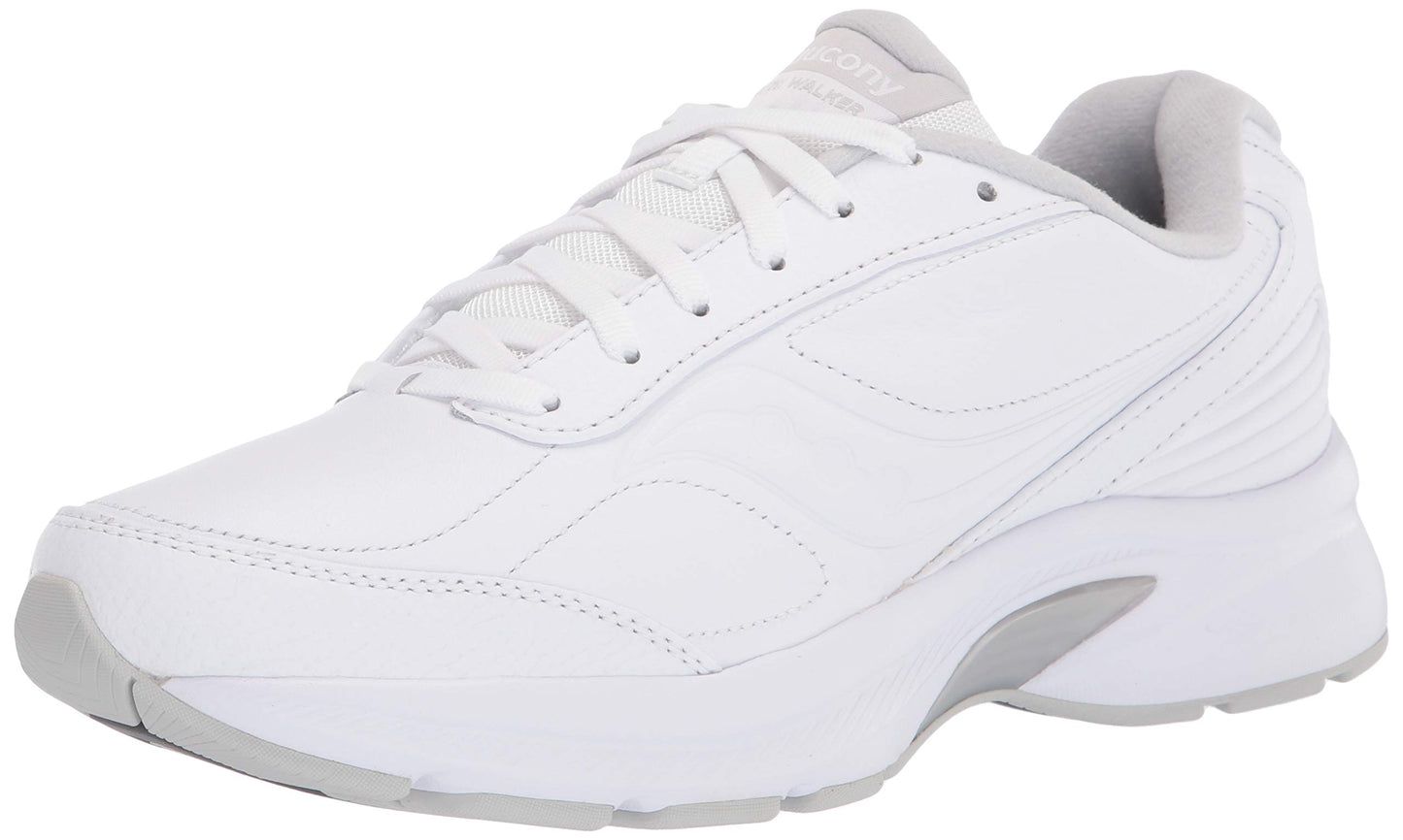 Tênis de caminhada Saucony Omni Wlk masculino, branco, tamanho 8,5 D, médio, EUA
