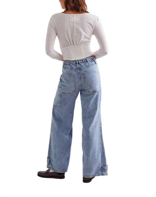 Free People - Calça Jeans CRVY Outlaw