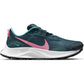 Tênis de corrida Nike Pegasus Trail 3 feminino, verde/azul-petróleo escuro, tamanho 9 B, médio, EUA
