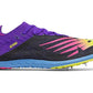 Tênis de corrida New Balance XC 5K V5 masculino, preto/roxo, tamanho 13 D, médio, EUA