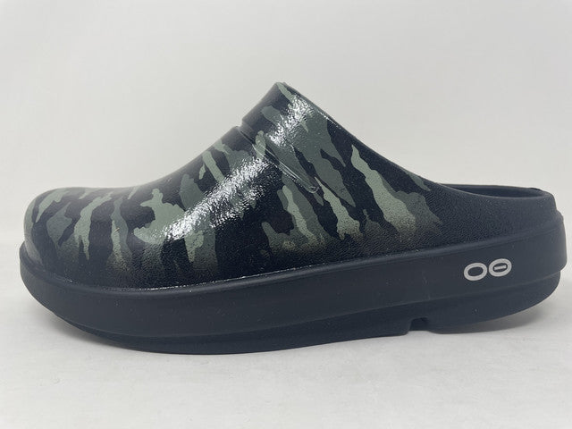Sapatos Ooclog Femininos Oofos Verde Camuflado