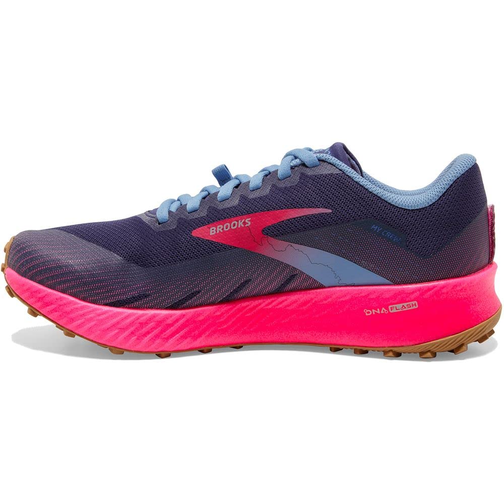 Tênis Brooks Catamount Trail Feminino Rosa Tamanho 7,5 B Médio EUA
