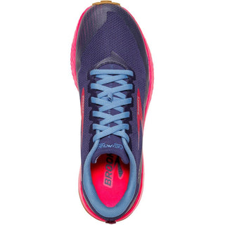 Tênis Brooks Catamount Trail Feminino Azul Cobalto/Rosa/Ostra Tamanho 11 B Médio EUA