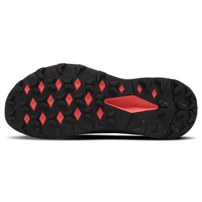 Tênis de trilha feminino The North Face Vectiv Enduris, preto/vermelho, tamanho 6,5 B, médio, EUA