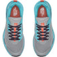 Tênis de trilha feminino The North Face Vectiv Enduris, cinza/azul, tamanho 9,5 B, médio, EUA