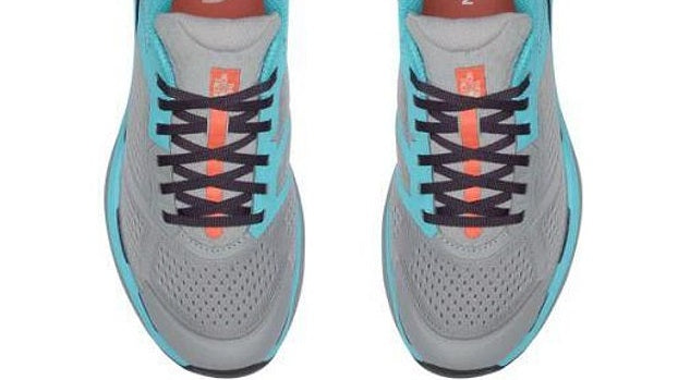 Tênis de trilha feminino The North Face Vectiv Enduris, cinza/azul, tamanho 9,5 B, médio, EUA