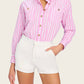 Generation Love - Meggy Wide Stripe Poplin Shirt