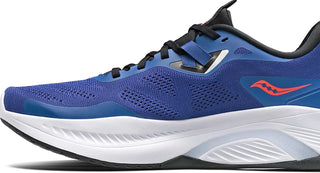 Tênis de corrida Saucony Guide 15 masculino, safira/preto, tamanho 12,5 D, médio, EUA
