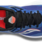 Tênis de corrida Saucony Guide 15 masculino, safira/preto, tamanho 12,5 D, médio, EUA