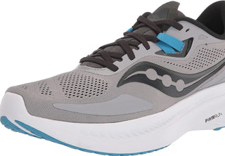Tênis de corrida Saucony Guide 15 masculino, liga/topázio, tamanho 10, 2E, largo, EUA
