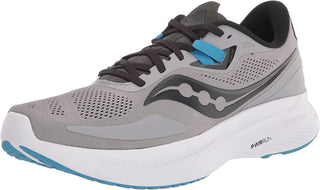 Tênis de corrida Saucony Guide 15 masculino, liga/topázio, tamanho 10, 2E, largo, EUA