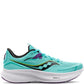 Tênis de corrida Saucony Ride 15 feminino - Menta fresca/Ácido