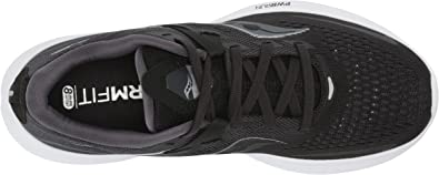 Tênis de corrida Saucony Ride 15 feminino, preto