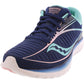 Tênis de corrida Saucony Kinvara 10 feminino, azul-marinho/menta, tamanho 11 B, médio, EUA