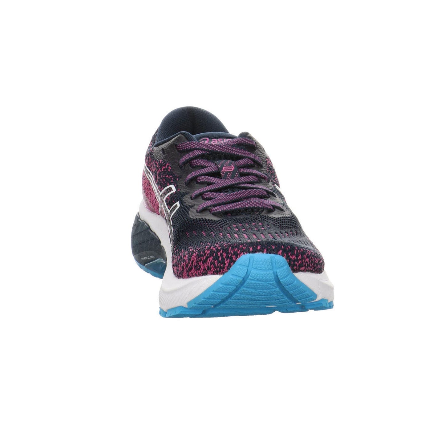 Tênis de corrida feminino ASICS GT-2000 9 Knit, azul francês/branco, tamanho 5,5 B, médio, EUA