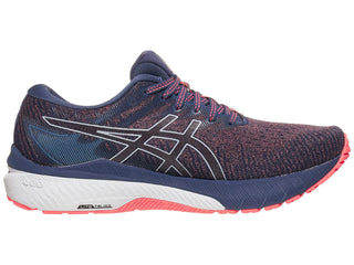 Tênis de corrida feminino Asics GT 2000 10 Blazing Coral/Azul, tamanho 5 B, médio, EUA