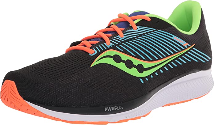 Tênis de corrida Saucony Guide 14 Future Masculino Preto Tamanho 7 D Médio EUA