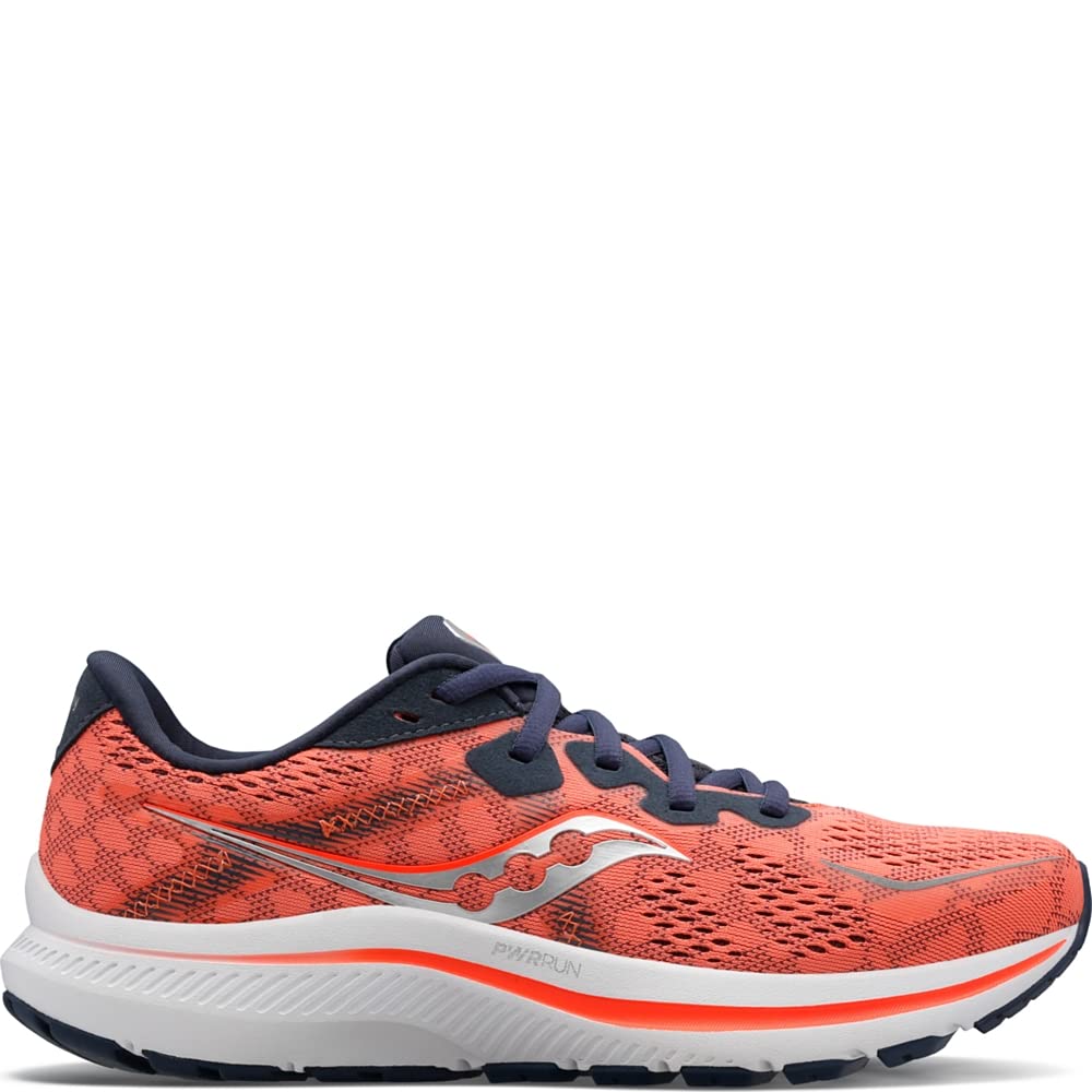 Tênis de corrida feminino Saucony Omni 20 Sunstone/Night, tamanho 6,5 B, médio, EUA