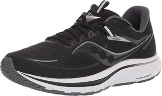 Tênis de corrida Saucony Omni 21 masculino, preto/branco