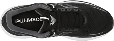 Tênis de corrida Saucony Omni 21 masculino, preto/branco