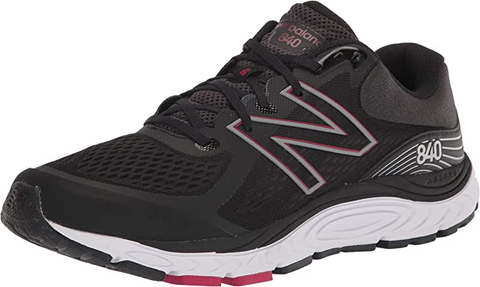 Tênis de corrida masculino New Balance 840 V5 preto/horizonte, 15 D médio EUA, preto, tamanho 15 D médio EUA