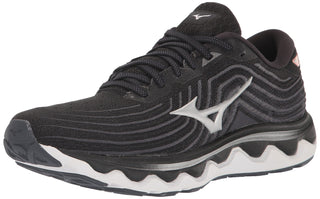 Tênis de corrida Mizuno Wave Horion 6 feminino, prateado, tamanho 6,5 B, médio, EUA