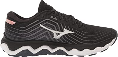 Tênis de corrida Mizuno Wave Horion 6 feminino, prateado, tamanho 6,5 B, médio, EUA