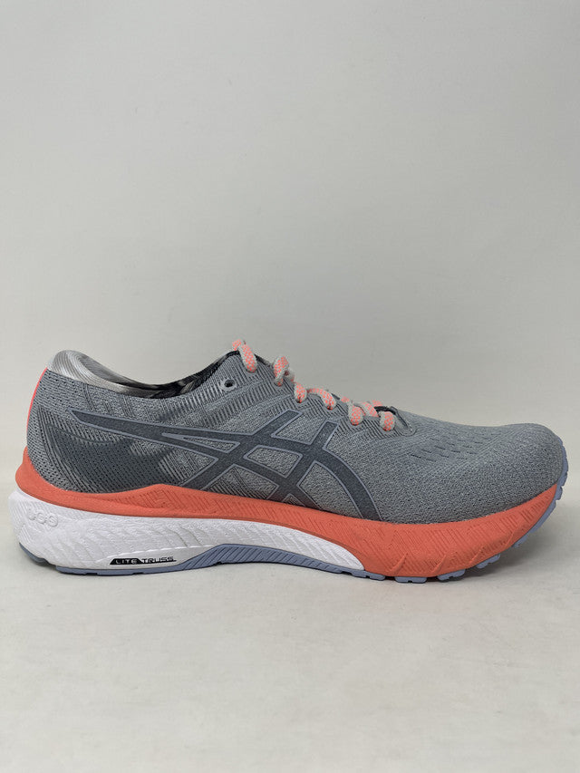 Tênis de corrida feminino Asics GT 2000 10, tom/névoa, tamanho 6,5 B, médio, EUA