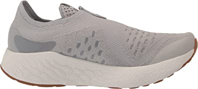 Tênis de corrida feminino New Balance X 1080 sem cadarço, alumínio/prata