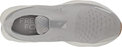 Tênis de corrida feminino New Balance X 1080 sem cadarço, alumínio/prata