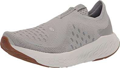 Tênis de corrida feminino New Balance X 1080 sem cadarço, alumínio/prata