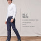 Calça Levi's Masculina 511 Slim Fit Híbrida Preta Tamanho 32x32
