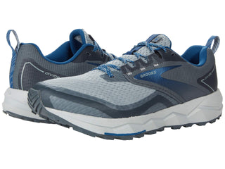 Tênis de corrida Brooks Divide 2 Trail Masculino Cinza