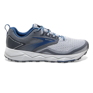 Tênis de corrida Brooks Divide 2 Trail Masculino Cinza