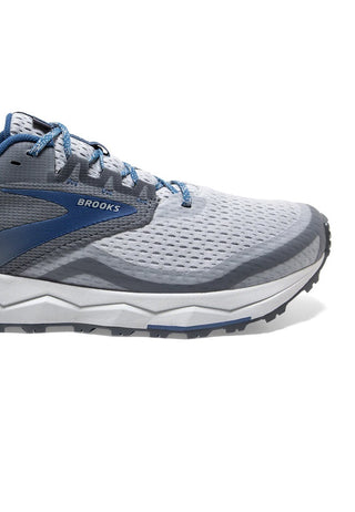 Tênis de corrida Brooks Divide 2 Trail Masculino Cinza