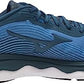 Tênis de corrida Mizuno Wave Sky 5 feminino, azul imperial, tamanho 11 B, médio, EUA