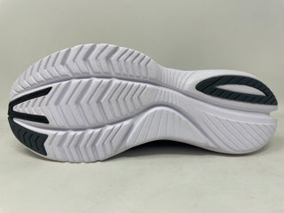 Tênis de corrida Saucony Kinvara 13 feminino, preto/prateado, tamanho 8 D, largo, EUA