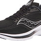 Tênis de corrida Saucony Kinvara 13 feminino, preto/prateado